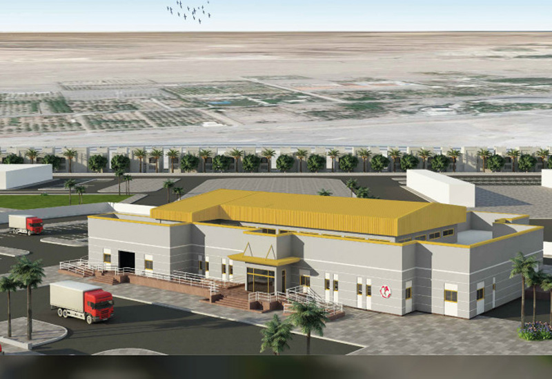 Khorfakkan Abattoir is being built in Sharjah. Khorfakkan Abattoir is being built in Sharjah.