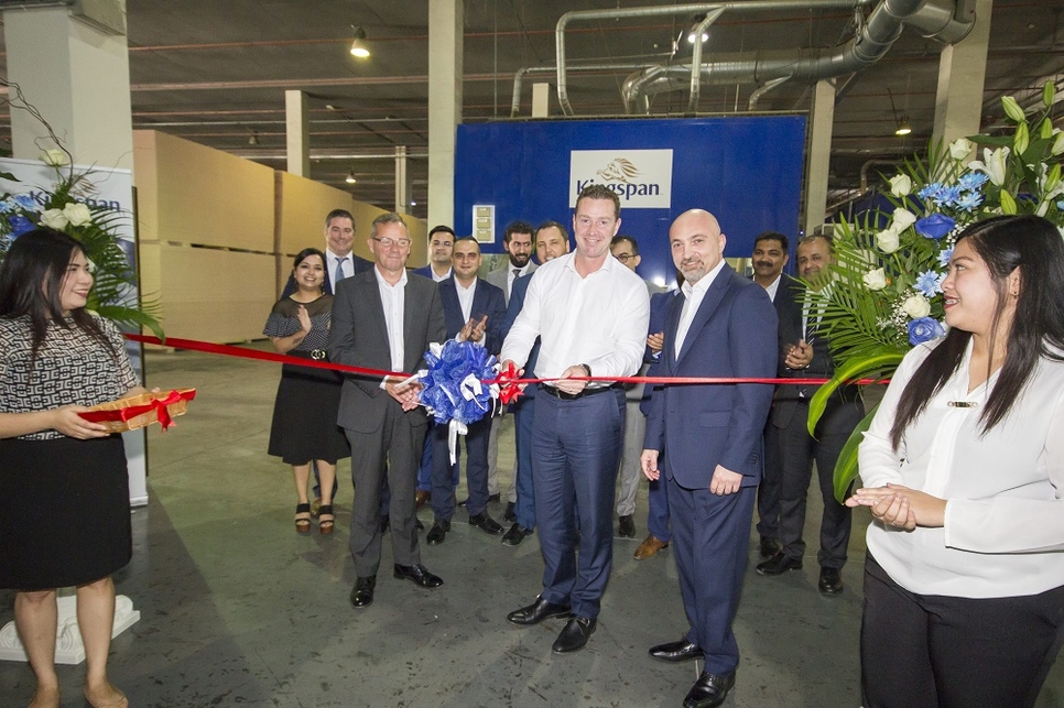 Kingspan has opened a new line in Dubai. Kingspan has opened a new line in Dubai.