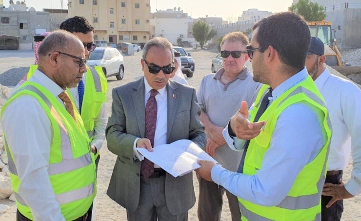 Eng Khalaf reviewed the Ma'ameer project. Eng Khalaf reviewed the Ma'ameer project.
