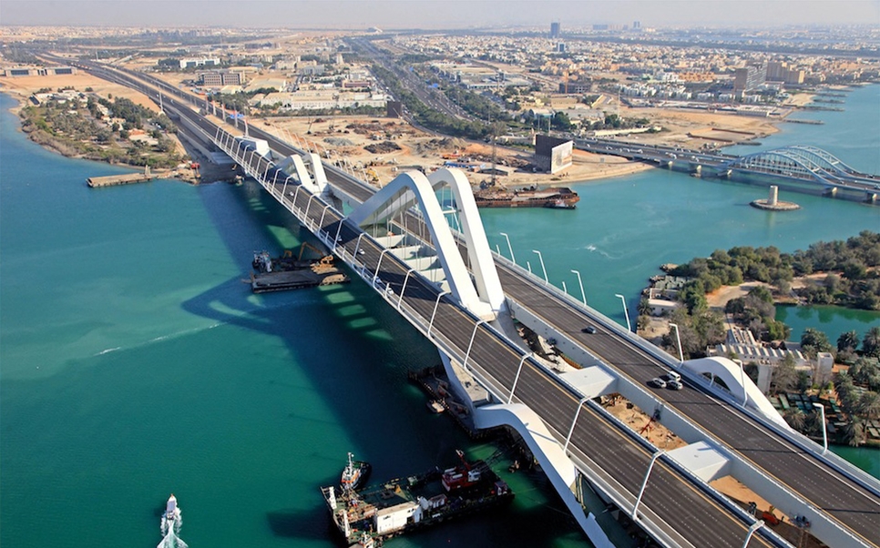 Sheikh Zayed Bridge, Abu Dhabi. Sheikh Zayed Bridge, Abu Dhabi.