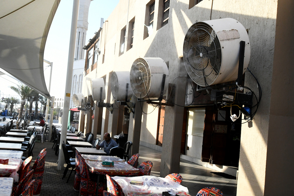 Sprinklers have been installed across Kuwait. Sprinklers have been installed across Kuwait.