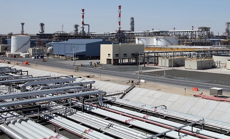 Adnoc's refinery in Ruwais. Adnoc's refinery in Ruwais.