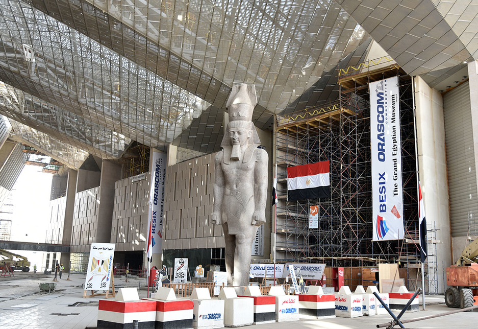 The Grand Egyptian Museum will open in 2020. The Grand Egyptian Museum will open in 2020.