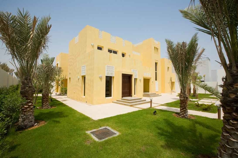 Aldar Properties' Al Falah Homes. Aldar Properties' Al Falah Homes.