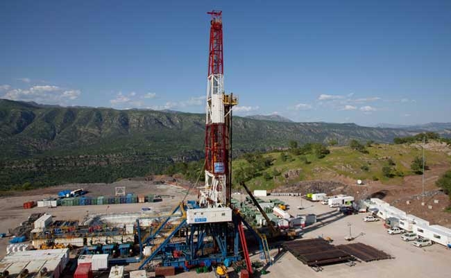 Taqa Atrush's oilfield in Kurdistan. Taqa Atrush's oilfield in Kurdistan.