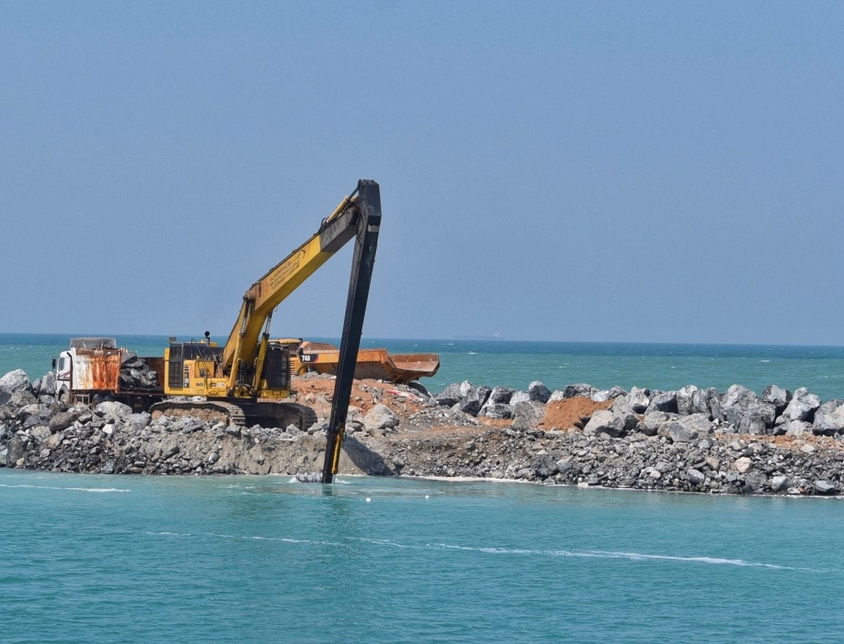 Umm Al Quwain's Al Maidan Marina has been expanded. Umm Al Quwain's Al Maidan Marina has been expanded.