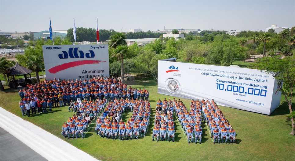 Alba has achieved 10 million LTI-free man-hours. Alba has achieved 10 million LTI-free man-hours.