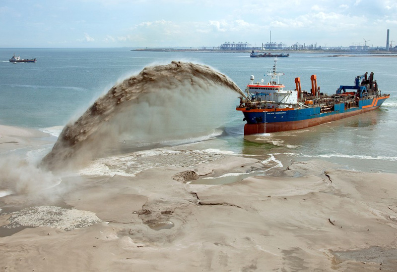 Sand extraction has been halted in parts of Bahrain. Sand extraction has been halted in parts of Bahrain.