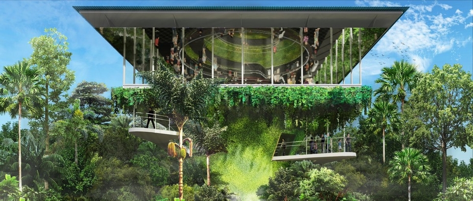 Expo 2020 Dubai's Singapore Pavilion. Expo 2020 Dubai's Singapore Pavilion.