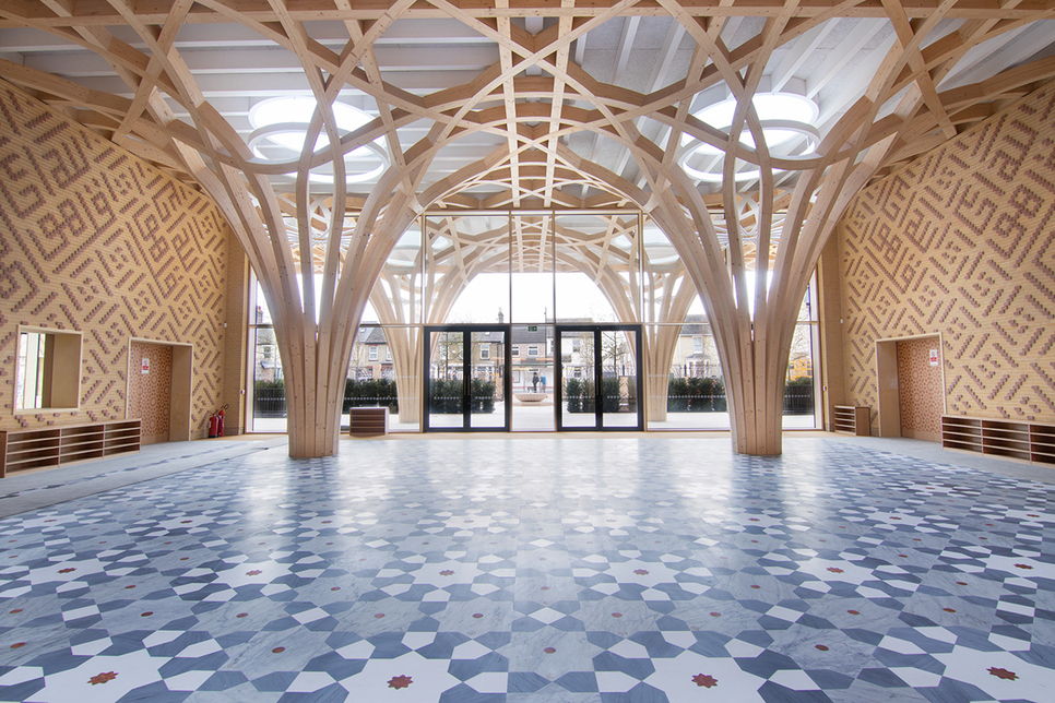 Europe's first eco-friendly mosque, Cambridge Mosque. Europe's first eco-friendly mosque, Cambridge Mosque.