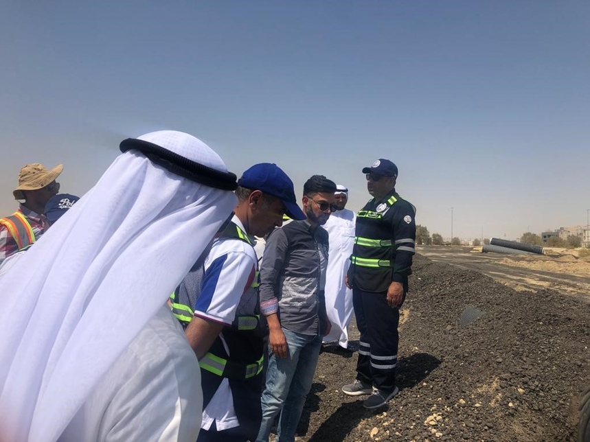 STP inspection at Sabah Al-Ahmad Residential City. STP inspection at Sabah Al-Ahmad Residential City.