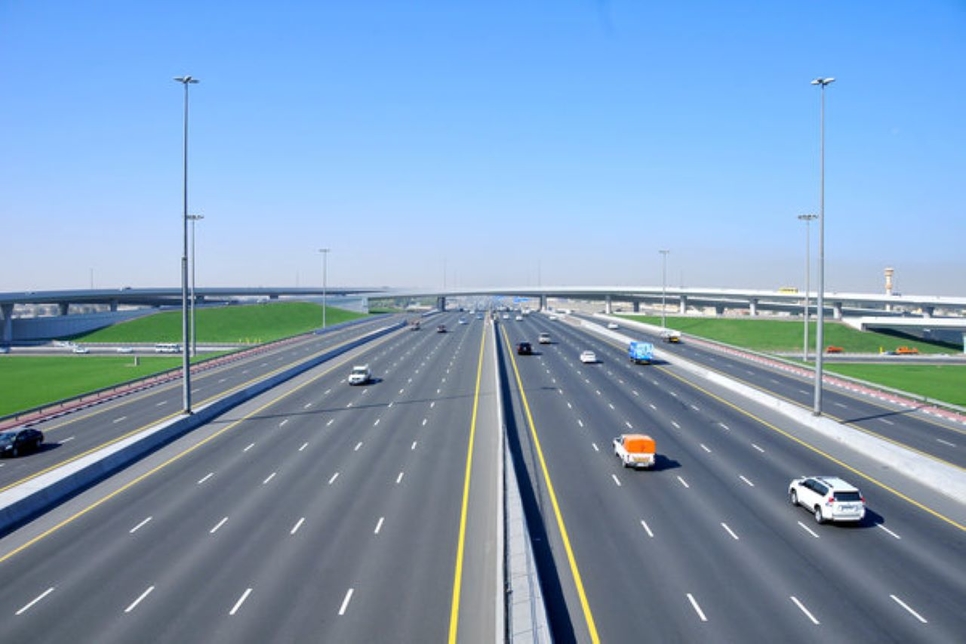 Sharjah and Ajman road projects are progressing. Sharjah and Ajman road projects are progressing.
