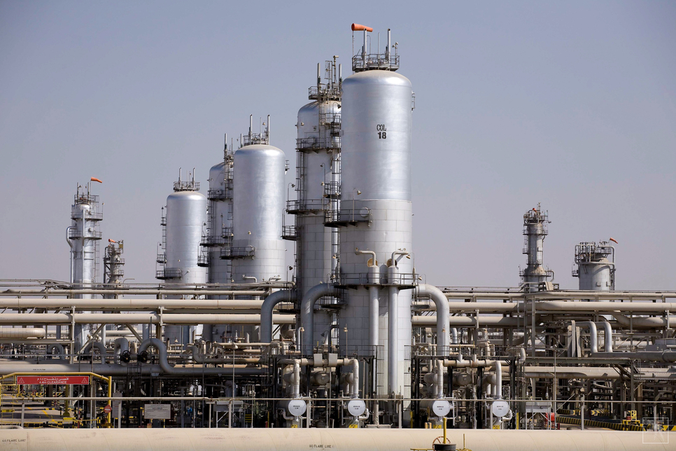 The Abqaiq oil plant (pictured) The Abqaiq oil plant (pictured)