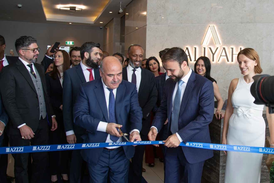 L-R: Mirwais Azizi with Farhad Azizi at Aliyah's launch. L-R: Mirwais Azizi with Farhad Azizi at Aliyah's launch.