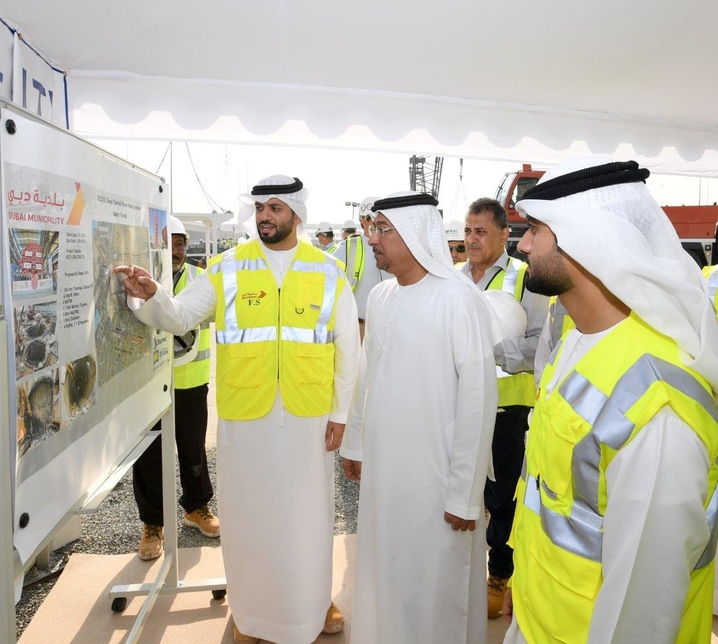 Dubai's deep tunnel project will open in 2020. Dubai's deep tunnel project will open in 2020.