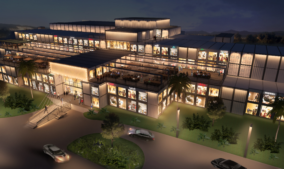 The Grove Village mall in Ras Al Khaimah. The Grove Village mall in Ras Al Khaimah.