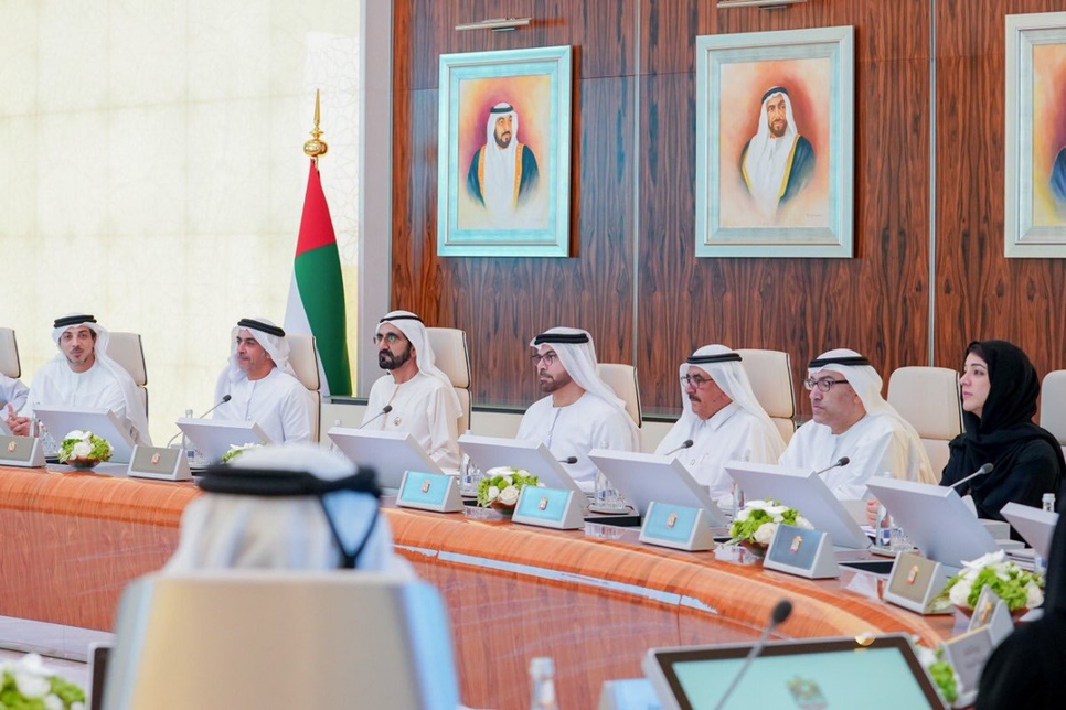 Sheikh Mohammed chaired the UAE Cabinet session. Sheikh Mohammed chaired the UAE Cabinet session.
