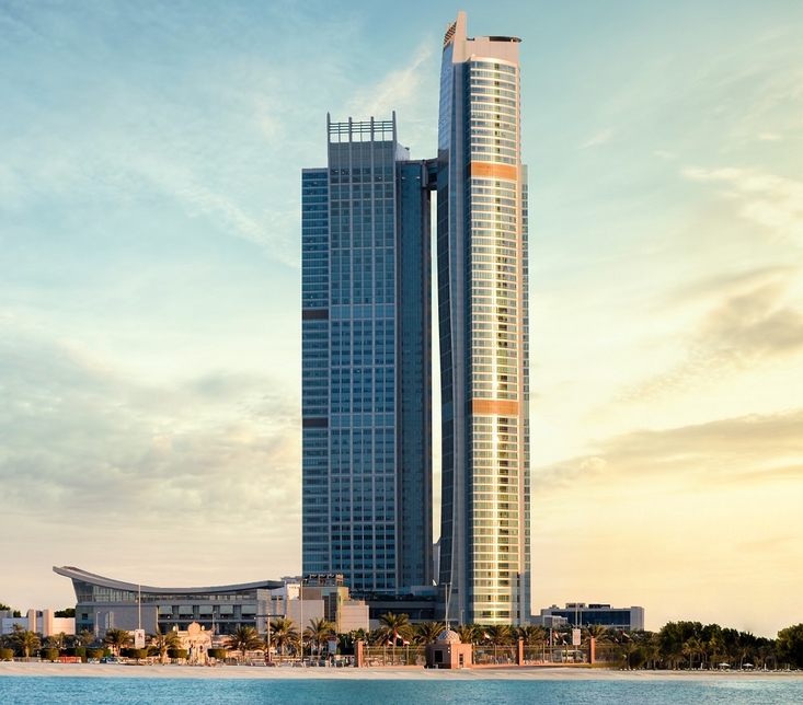 Nation Towers in Abu Dhabi. Nation Towers in Abu Dhabi.