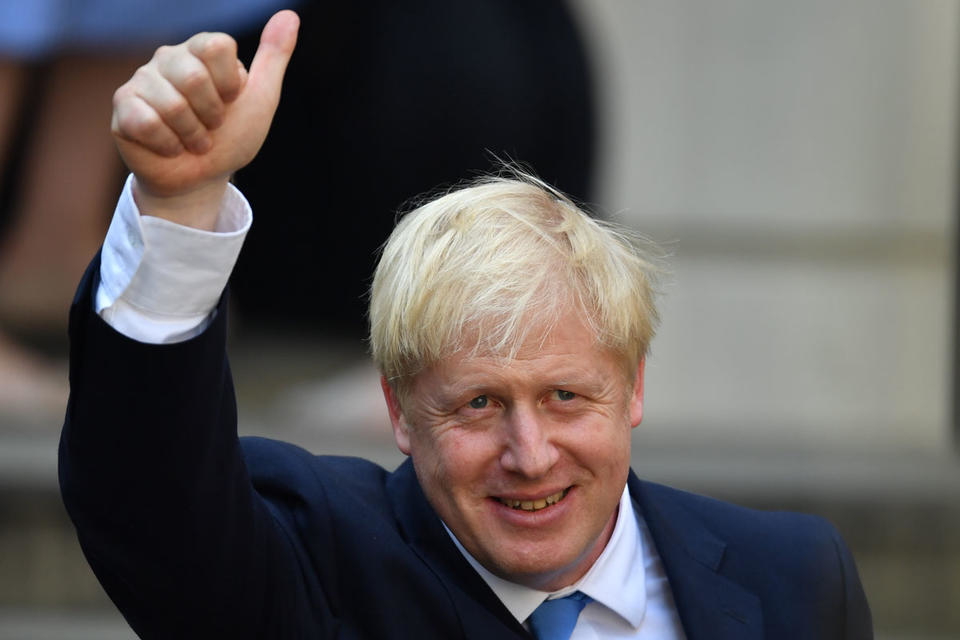 UK PM Boris Johnson. UK PM Boris Johnson.