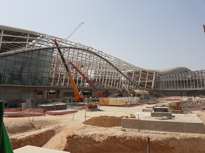 UPG is working on the Midfield Terminal Building (MTB) in Abu Dhabi. UPG is working on the Midfield Terminal Building (MTB) in Abu Dhabi.
