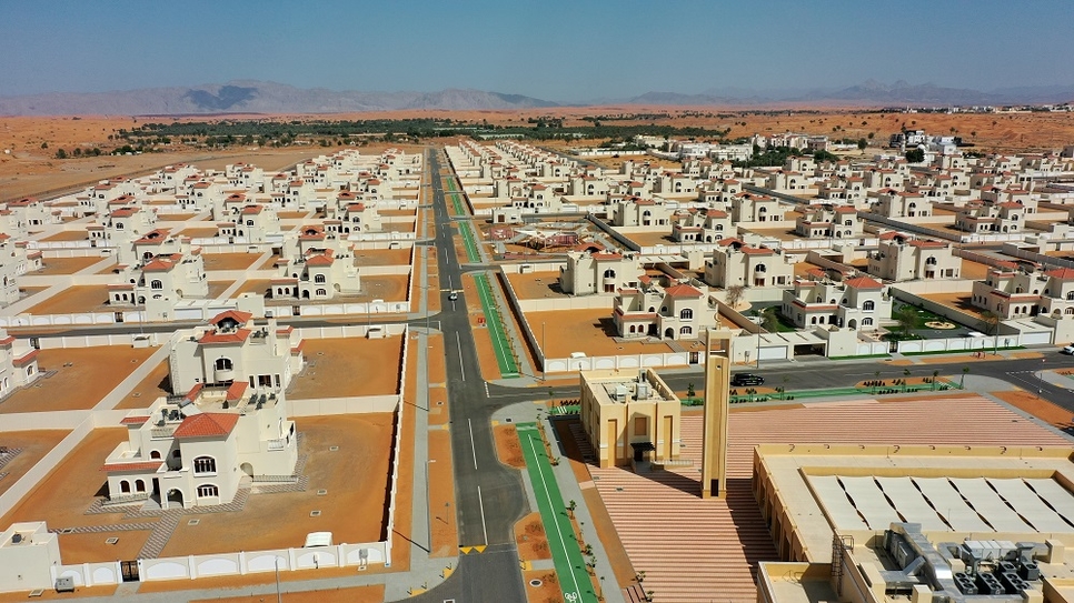 The residential project includes a 2,700m2 mosque. The residential project includes a 2,700m2 mosque.