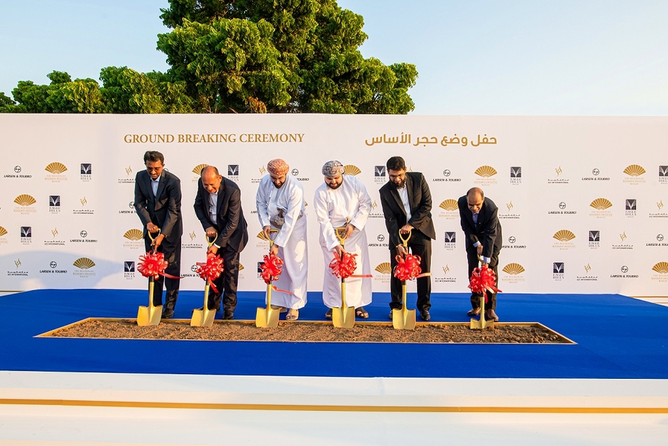 Construction begins on Eagle Hills Oman's Mandarin Oriental Muscat. Construction begins on Eagle Hills Oman's Mandarin Oriental Muscat.