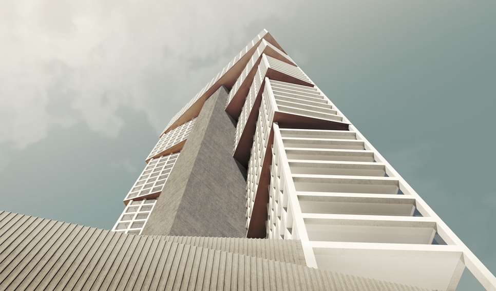 OMA's Iyad Alsaka, Reinier de Graaf reveal design for Kuwait’s Wafra tower OMA's Iyad Alsaka, Reinier de Graaf reveal design for Kuwait’s Wafra tower