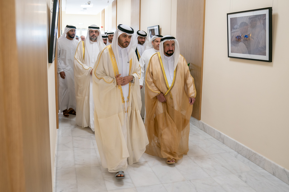 HH Sheikh Sultan Al Qasimi inaugurates Sharjah Media City HH Sheikh Sultan Al Qasimi inaugurates Sharjah Media City