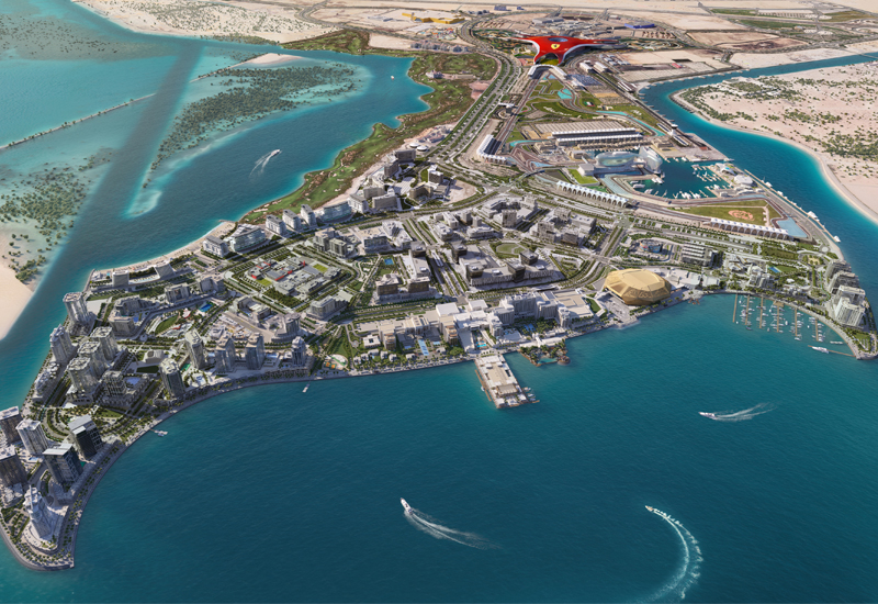 The Yas Bay masterplan The Yas Bay masterplan