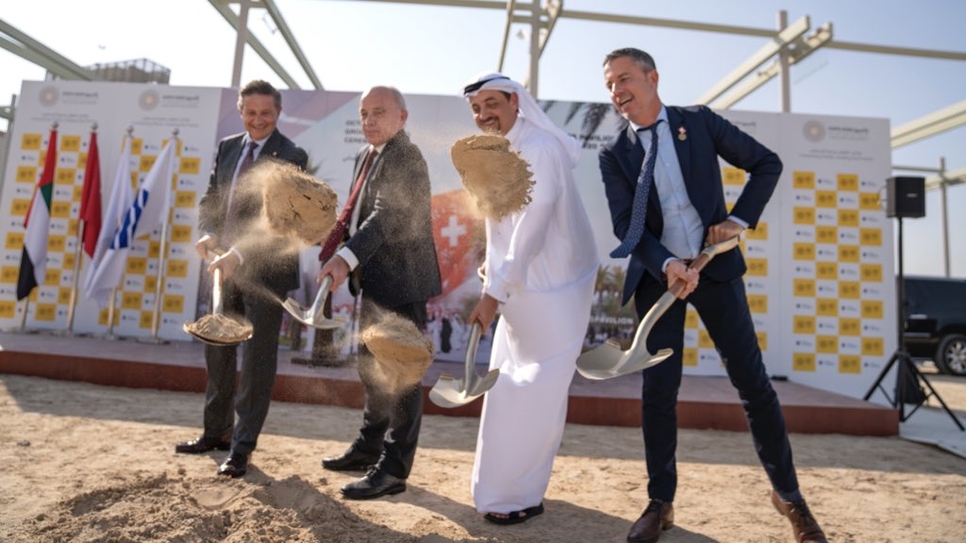 Work has commenced on Expo 2020 Dubai's Swiss pavilion. Work has commenced on Expo 2020 Dubai's Swiss pavilion.