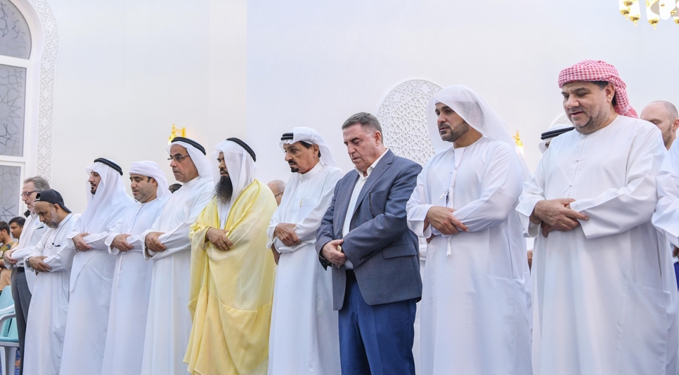 Ajman Ruler Sheikh Humaid opens mosque in Al Nuaimia Ajman Ruler Sheikh Humaid opens mosque in Al Nuaimia
