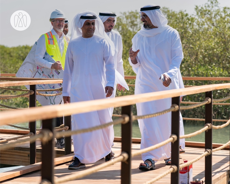 Sheikh Khalid tours Modon Properties' 100ha Mangrove Walks project Sheikh Khalid tours Modon Properties' 100ha Mangrove Walks project