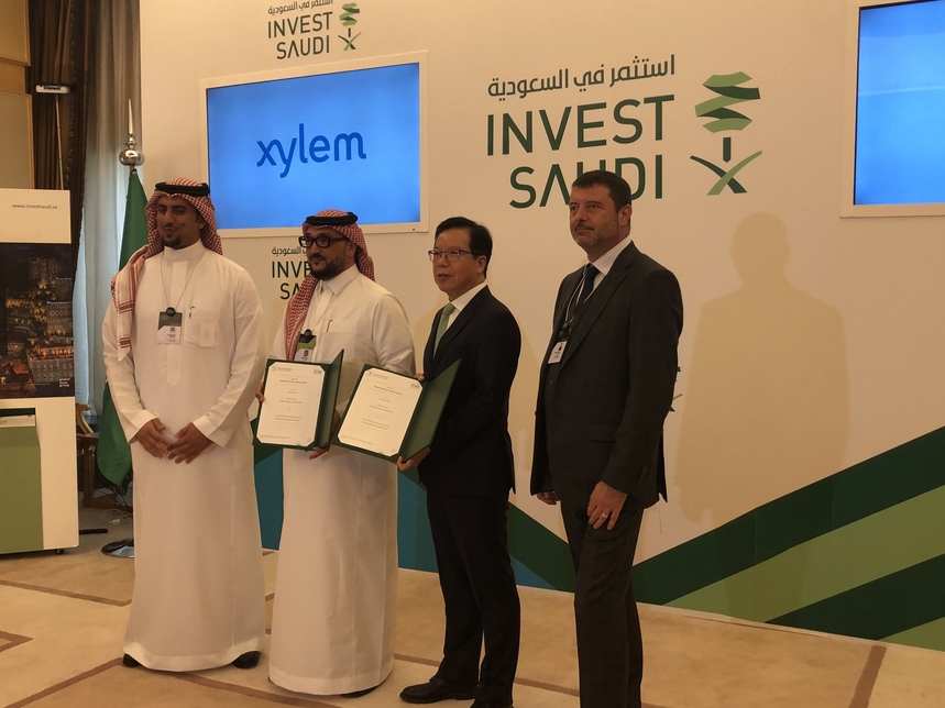 Saudi's SAGIA, Xylem ink $50m MoU to address water challenges Saudi's SAGIA, Xylem ink $50m MoU to address water challenges