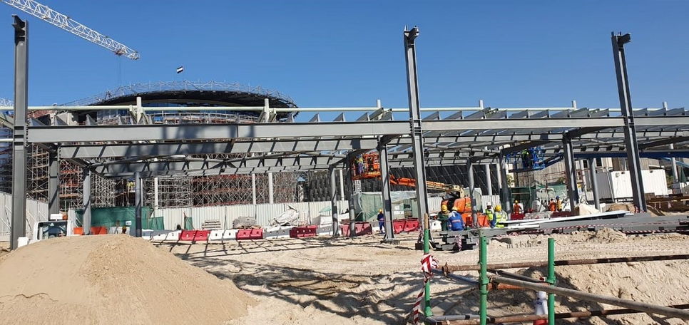 The French pavilion is located within Expo 2020 Dubai's Mobility District. The French pavilion is located within Expo 2020 Dubai's Mobility District.