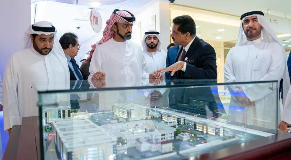 Thumbay Medicity is home to the Thumbay University Hospital. Thumbay Medicity is home to the Thumbay University Hospital.