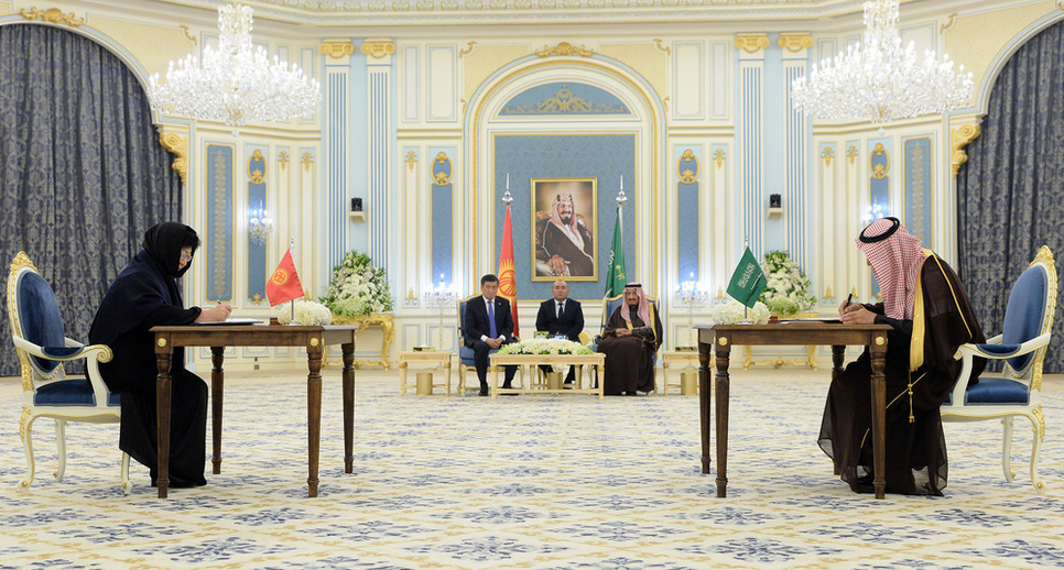 The agreement was inked between SFD and Kyrgyzstan's Minister of Finance. The agreement was inked between SFD and Kyrgyzstan's Minister of Finance.