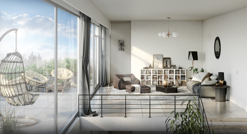 The sky villas are duplex penthouses, according to Azizi Developments. The sky villas are duplex penthouses, according to Azizi Developments.