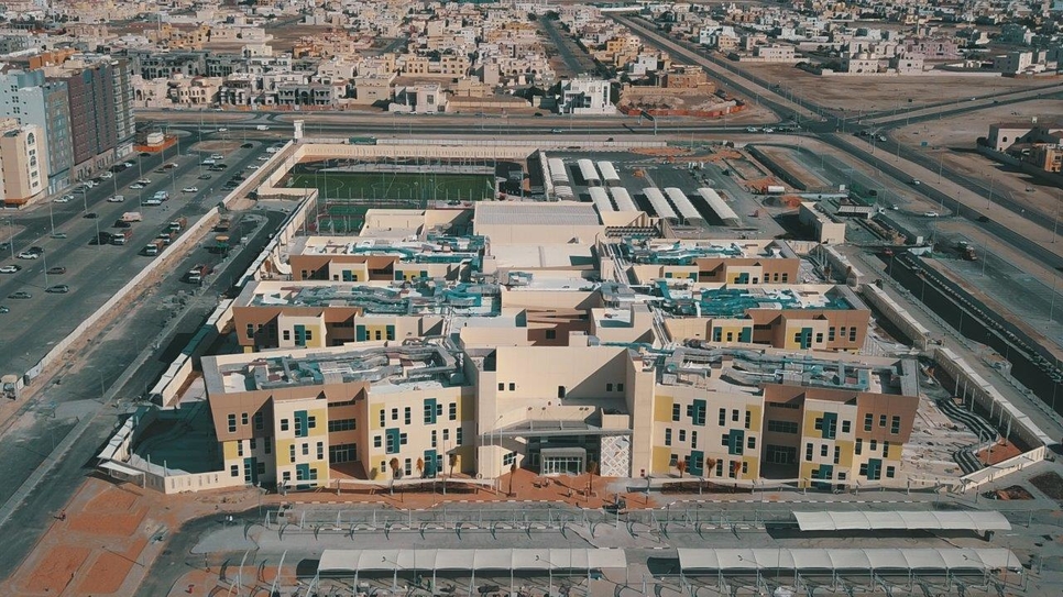 The school features 85 classrooms. The school features 85 classrooms.