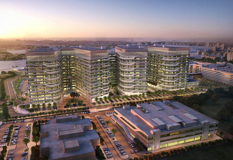 The hospital is spread across an area spanning 44ha. The hospital is spread across an area spanning 44ha.