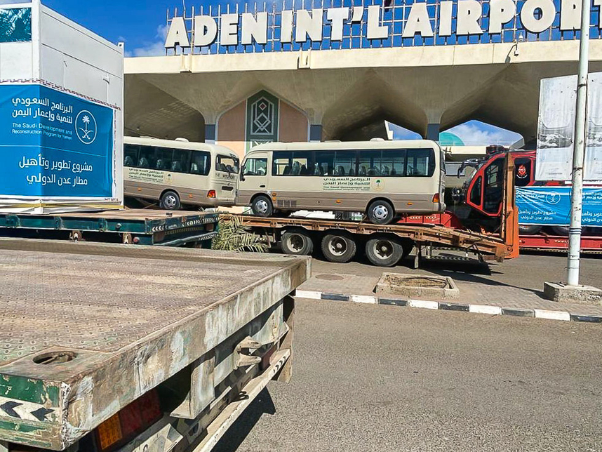 The airport will be renovated in three phases. The airport will be renovated in three phases.