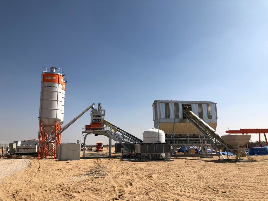 Elkon will supply five concrete batching plants to Katerra. Elkon will supply five concrete batching plants to Katerra.