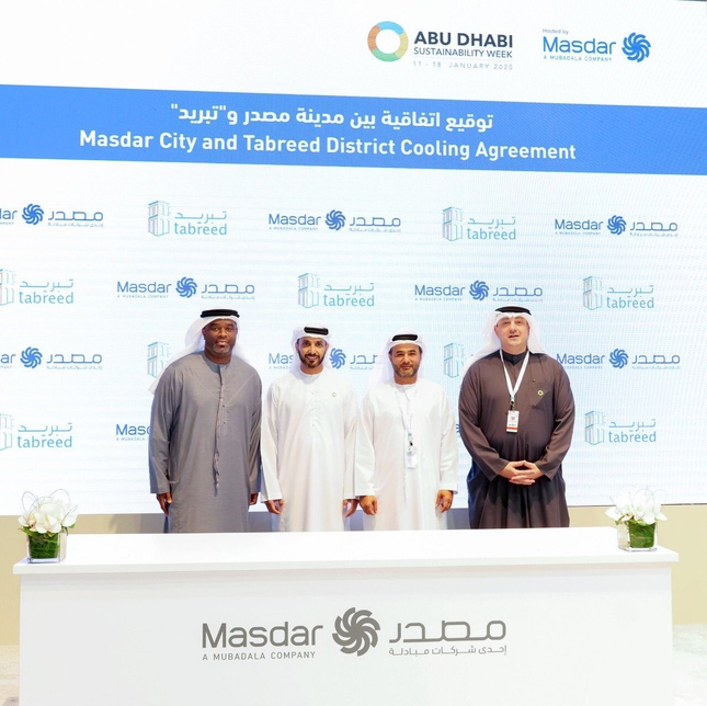 The deal was inked during Abu Dhabi Sustainability Week. The deal was inked during Abu Dhabi Sustainability Week.