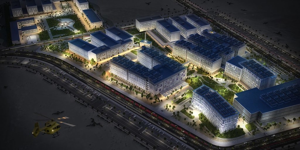 Capital Med will cover an area spanning 46.8ha. Capital Med will cover an area spanning 46.8ha.