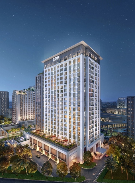 ONE La Gare is a 21-storey development. ONE La Gare is a 21-storey development.