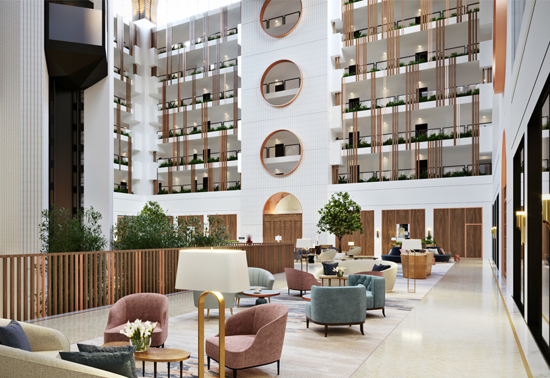 Bishop Design completed the interiors for the Intercontinental hotel in Muscat Bishop Design completed the interiors for the Intercontinental hotel in Muscat