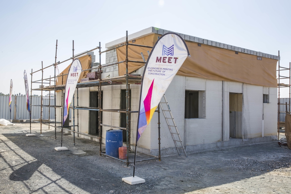 Meet Builds 90m2 3d Printed House Within 2 Weeks At Srti Park