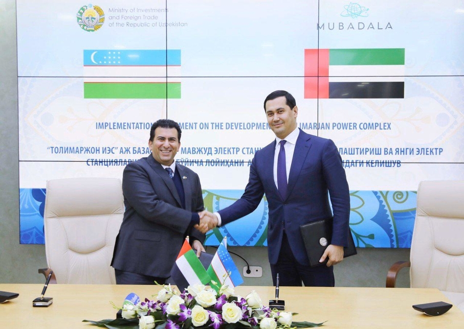 Mubadala inks deal for development of Uzbekistan power plant Mubadala inks deal for development of Uzbekistan power plant