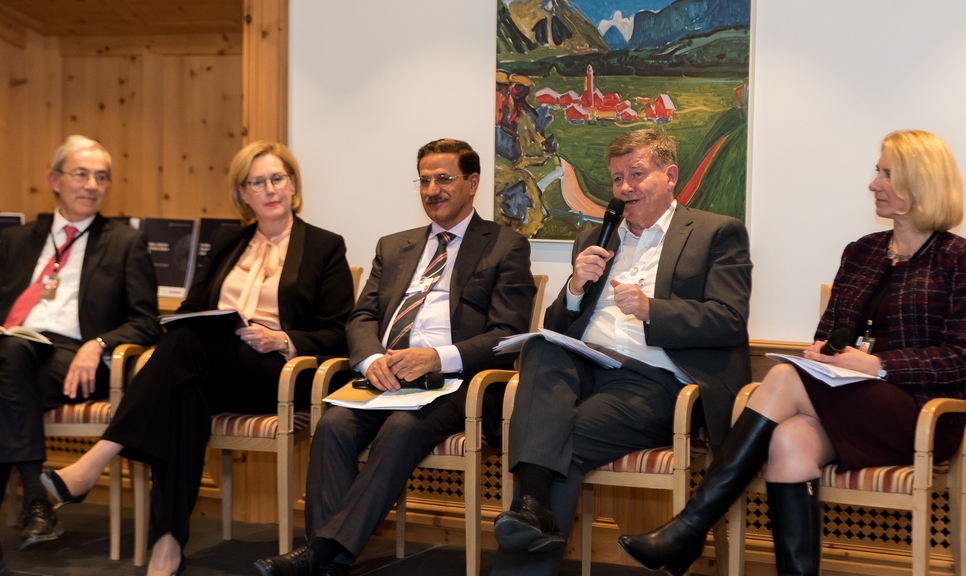 The index was released during a session held on the sidelines of the 50th summit meeting of the World Economic Forum The index was released during a session held on the sidelines of the 50th summit meeting of the World Economic Forum
