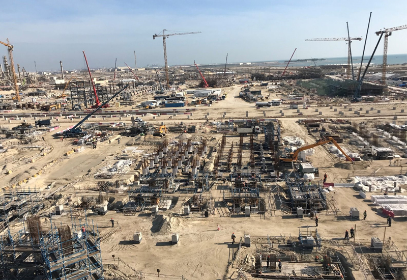Bahrain Petroleum Company (Bapco)’s Sitra oil refinery has reached 40% completion Bahrain Petroleum Company (Bapco)’s Sitra oil refinery has reached 40% completion
