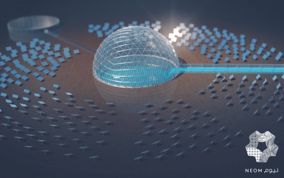 NEOM inks deal to construct first desalination plant with 'solar dome' NEOM inks deal to construct first desalination plant with 'solar dome'